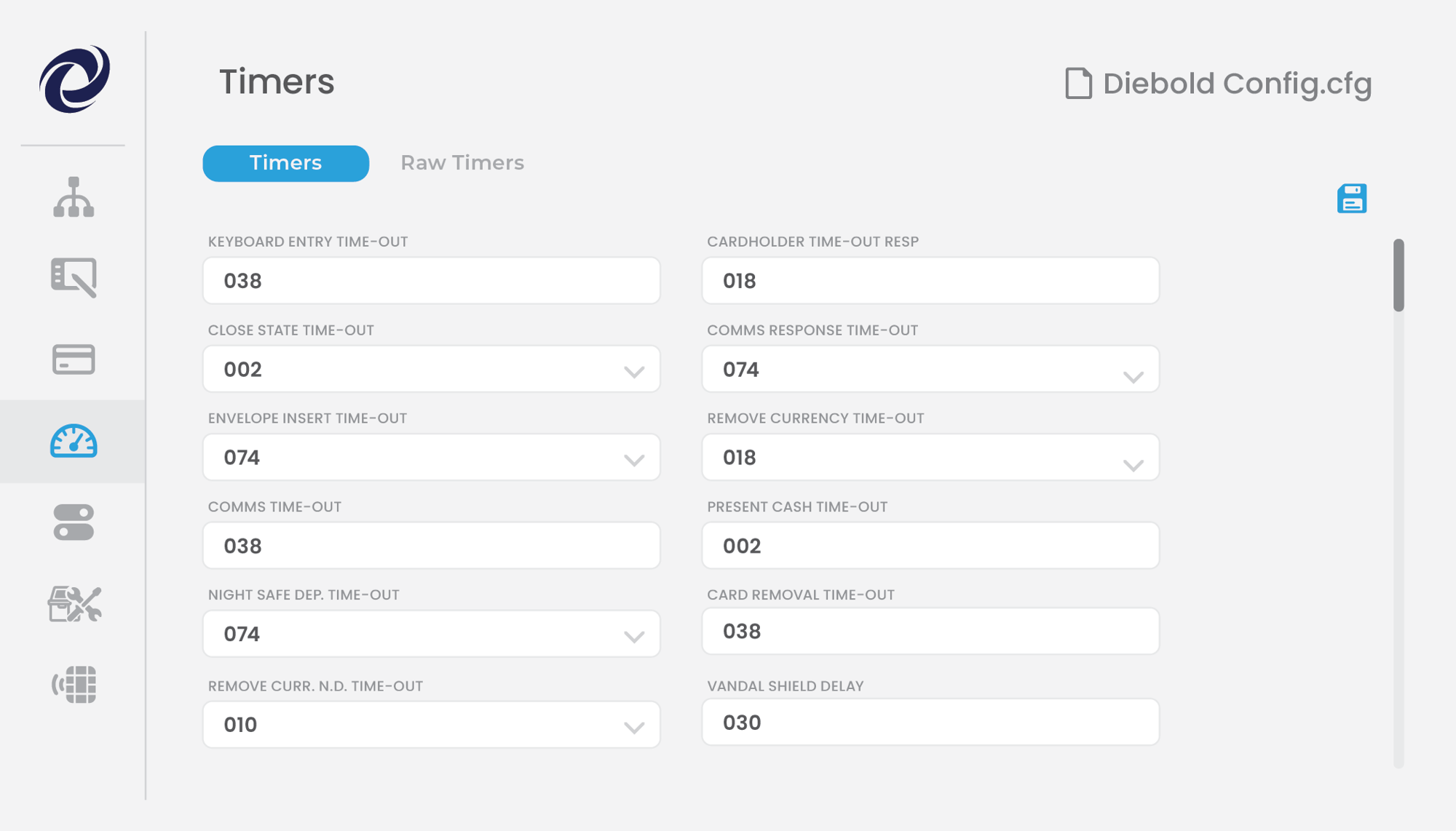 ConfigBuilder-MainMenu-Timers