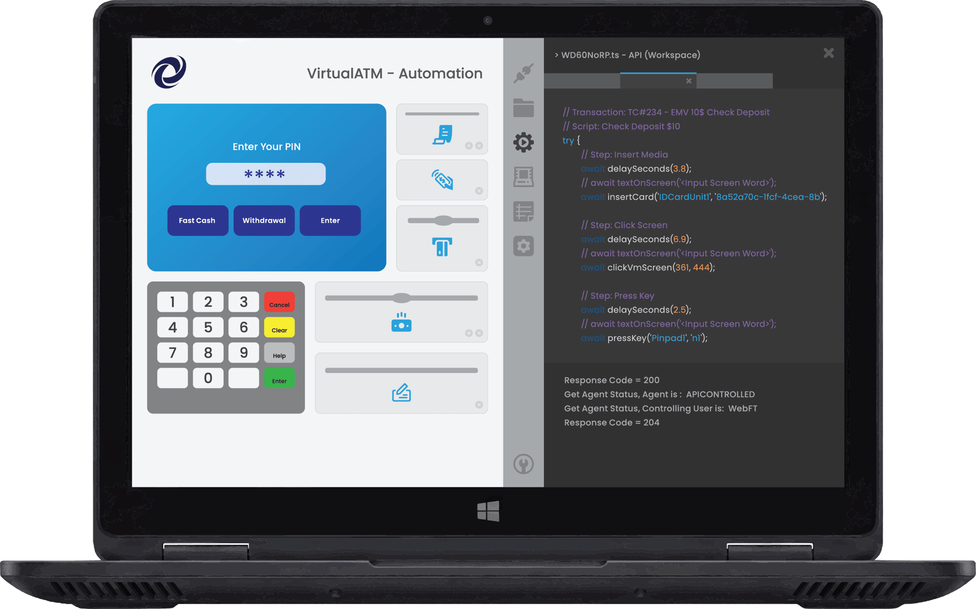 VATM-Automation-Code-Laptop